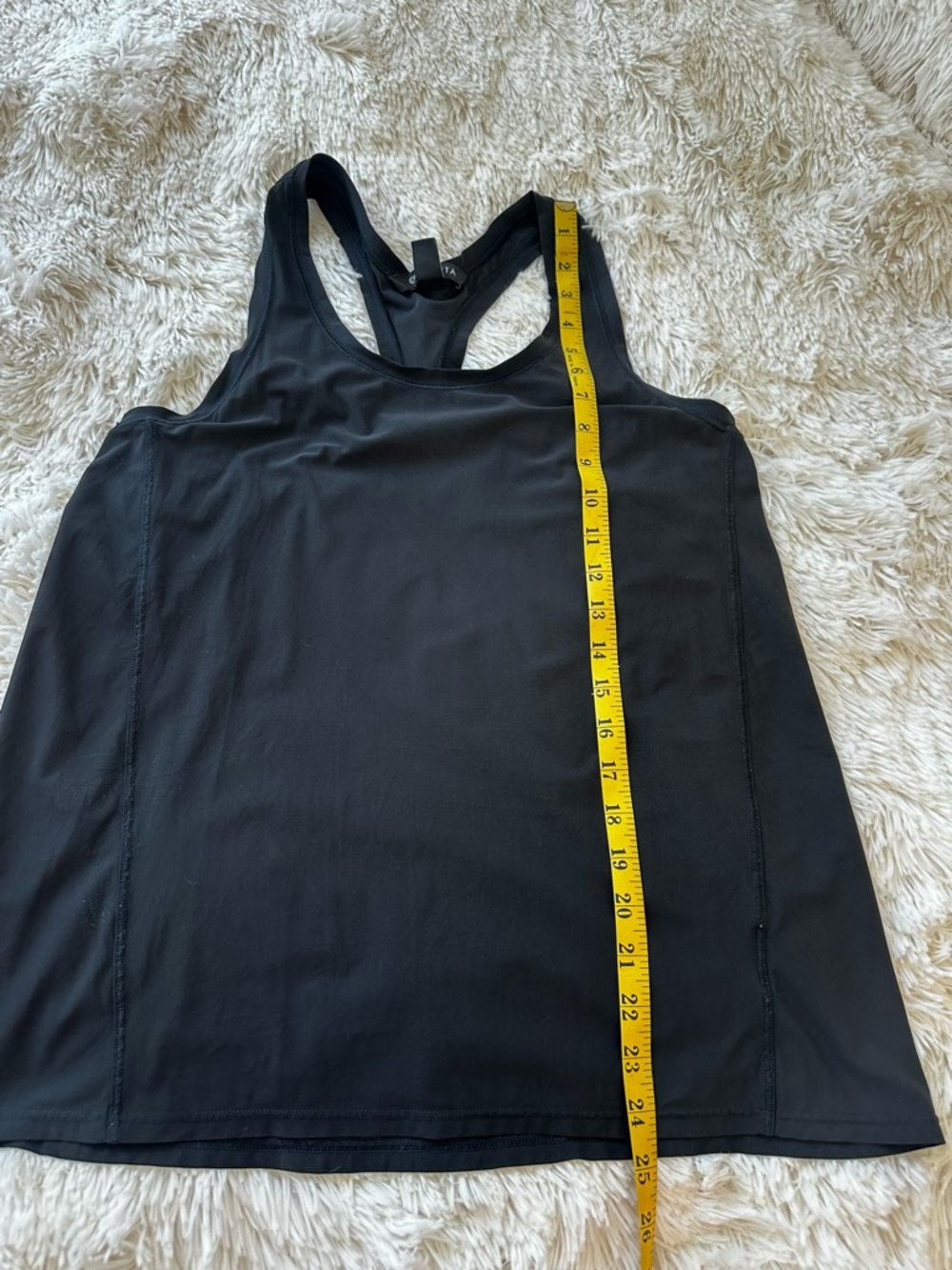 Athleta Women’s Black Racerback Tank Top Size: Small - Picture 4 of 6